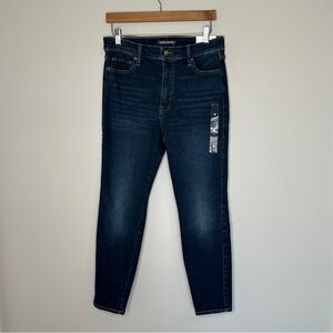 New Women’s Lucky Brand UNI FIT Ankle Skinny Blue‎ Jeans Size 4 (30-32) Stretch